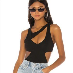 NWT Superdown Dawn Cutout Bodysuit